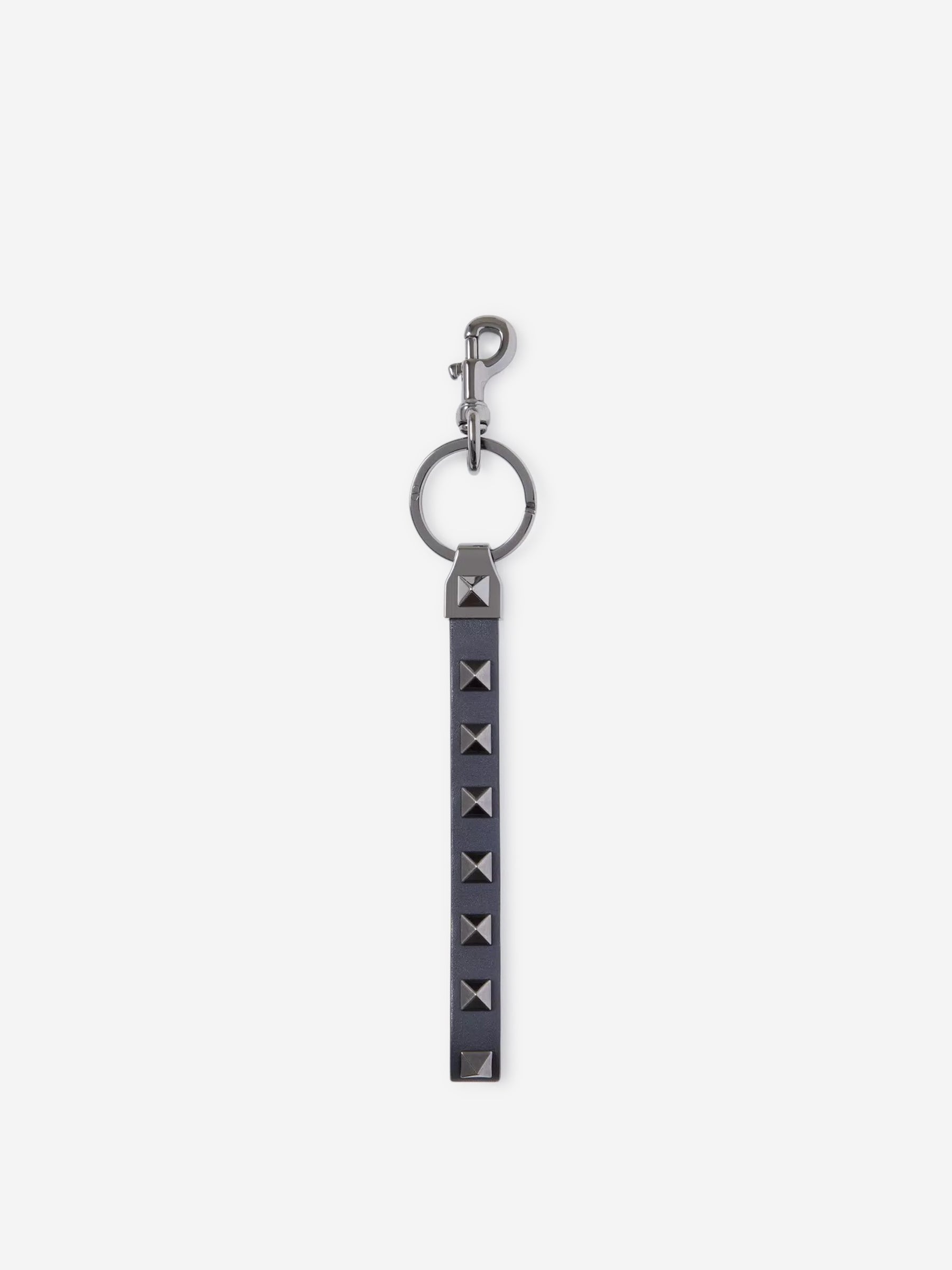 Valentino Garavani Llavero Rockstud Piel color Negro sku 681-000049 01 - Foto 1