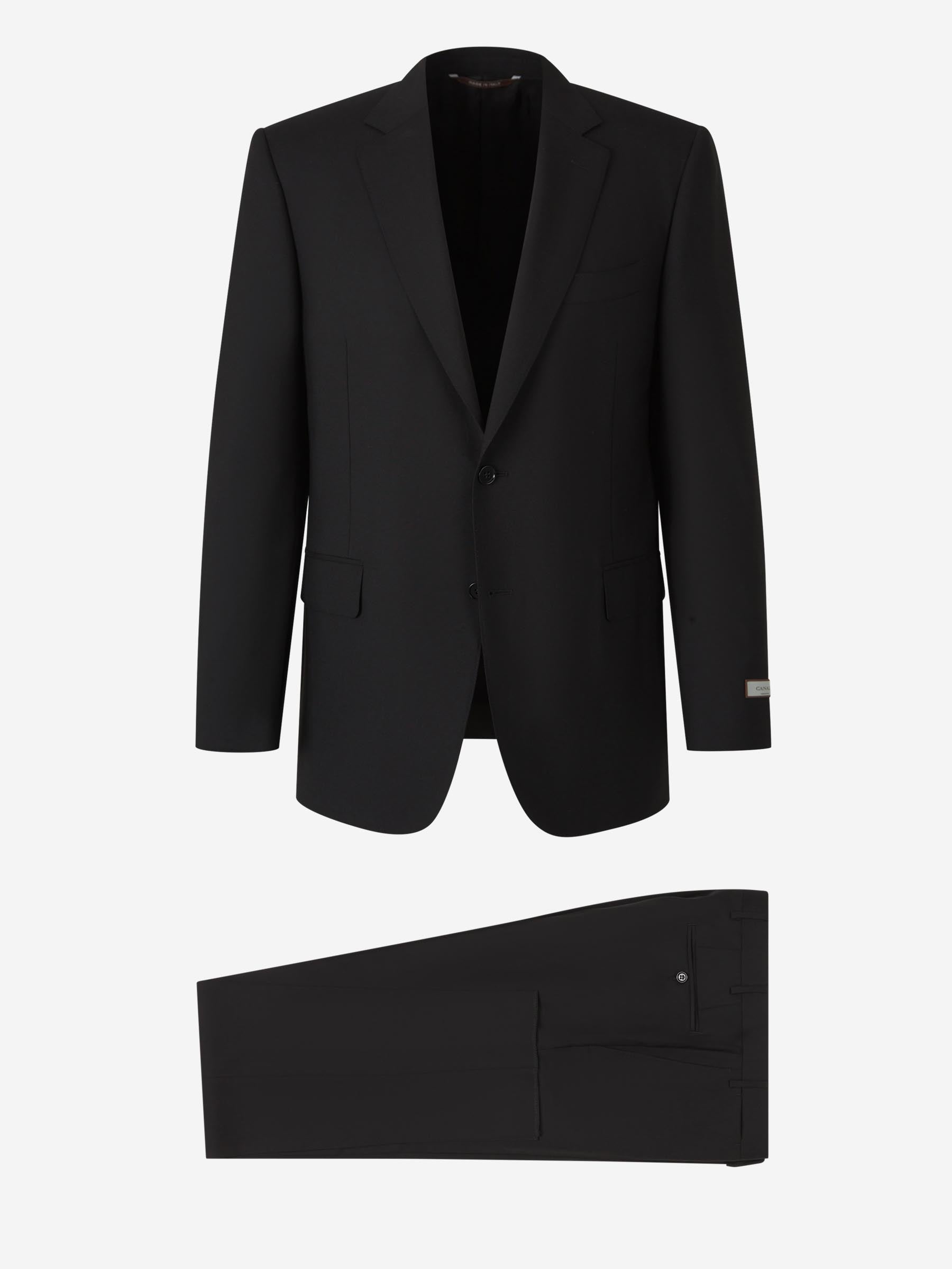 Canali Hombre Barcelona Traje Lana color Negro sku 311-000339 03 - Foto 1