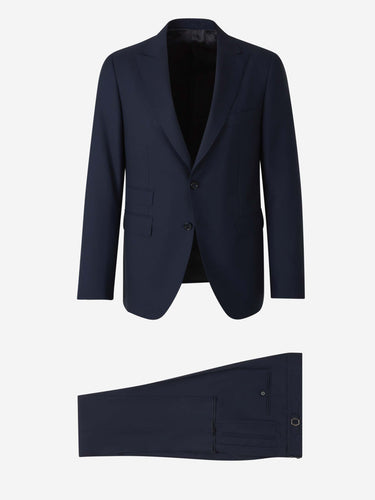 Scabal Hombre Barcelona Traje Formal Lana color Azul Marino sku 311-000359 01 - Foto 1