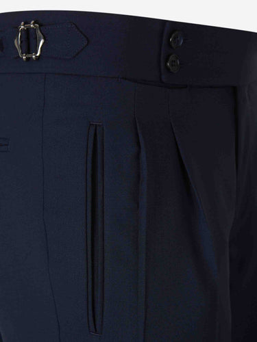 Scabal Hombre Barcelona Traje Formal Lana color Azul Marino sku 311-000359 01 - Foto 8
