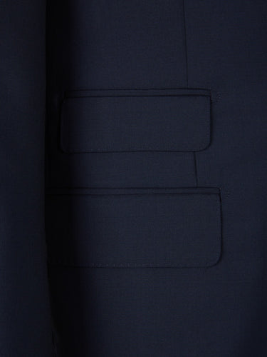 Scabal Hombre Barcelona Traje Liso Lana color Azul Noche sku 311-000359 02 - Foto 5