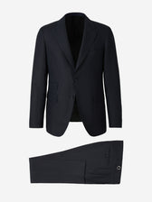 Scabal Hombre Barcelona Traje Liso Lino color Azul Marino sku 311-000363 01 - Foto 1