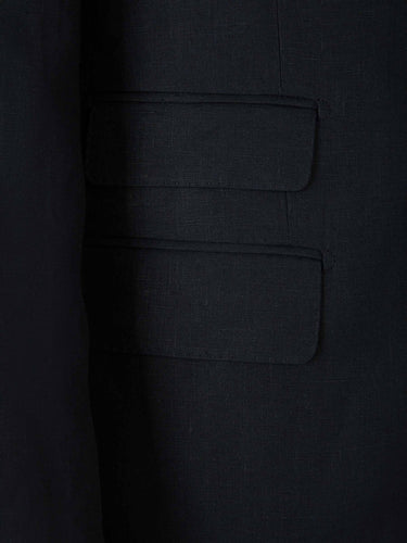 Scabal Hombre Barcelona Traje Liso Lino color Azul Marino sku 311-000363 01 - Foto 4
