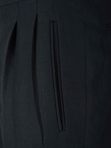 Scabal Hombre Barcelona Traje Liso Lino color Azul Marino sku 311-000363 01 - Foto 8