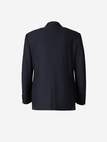 Canali Hombre Barcelona Traje Liso Lana color Azul Noche sku 311-000368 01 - Foto 2