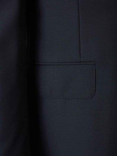 Canali Hombre Barcelona Traje Liso Lana color Azul Noche sku 311-000368 01 - Foto 4
