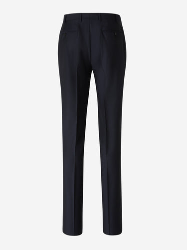 Canali Hombre Barcelona Traje Liso Lana color Azul Noche sku 311-000368 01 - Foto 7
