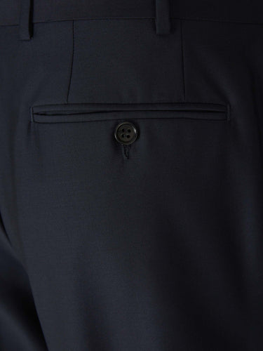 Canali Hombre Barcelona Traje Liso Lana color Azul Noche sku 311-000368 01 - Foto 9