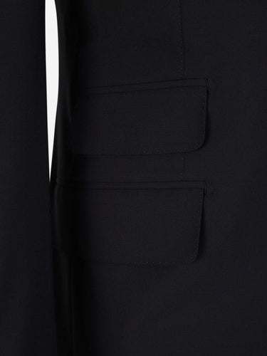Tom Ford Hombre Barcelona Traje Lana Liso color Azul Noche sku 311-000369 01 - Foto 4