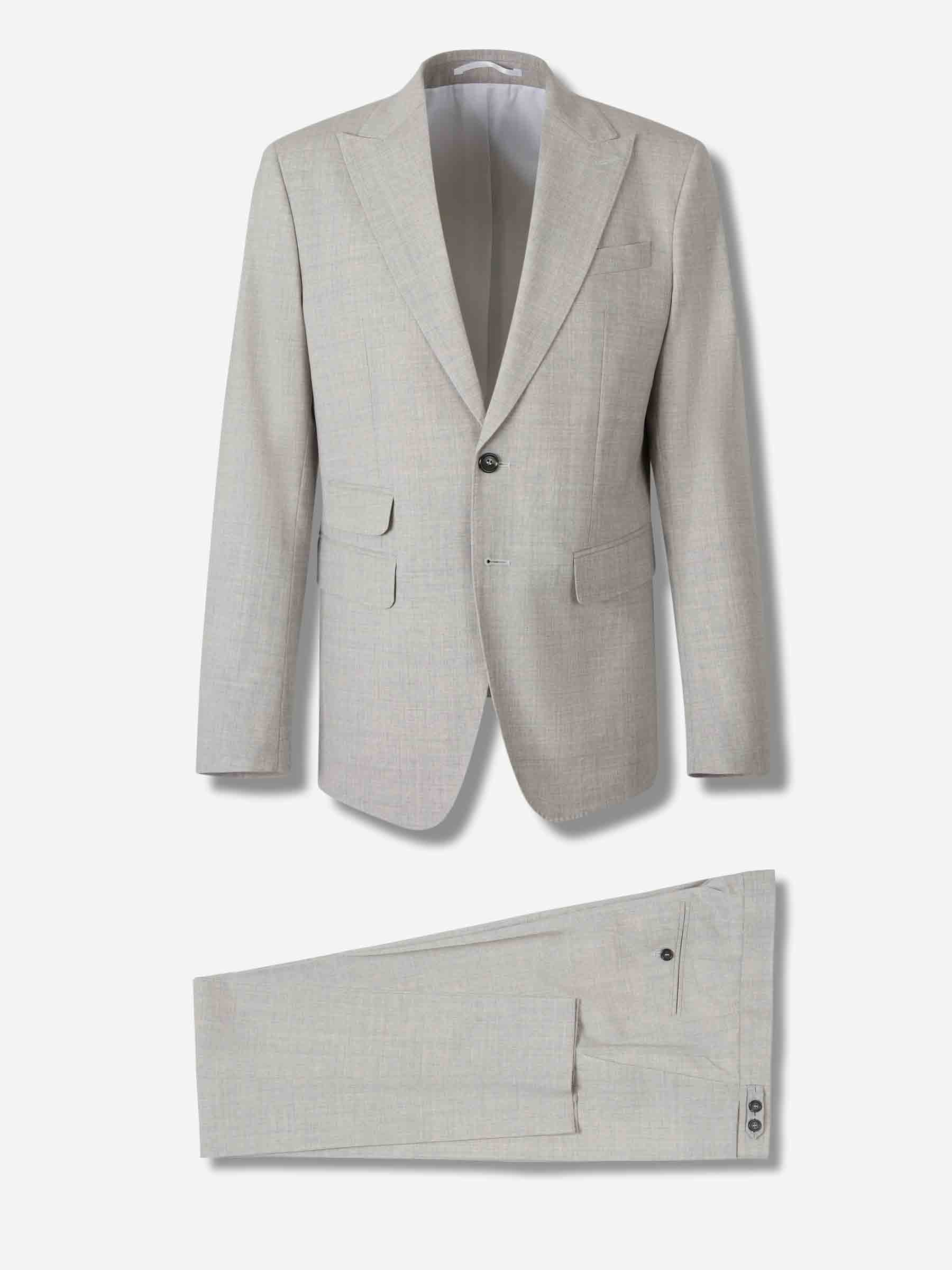 Dsquared2 Hombre Barcelona Traje Recto Lana color Gris Claro sku 311-000370 04 - Foto 1