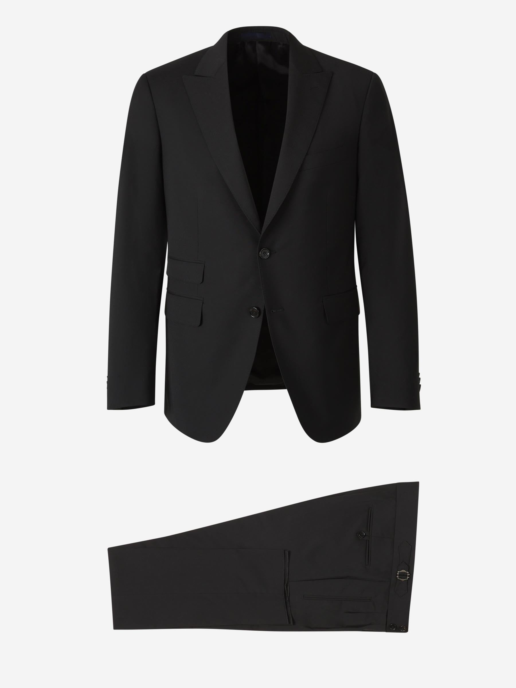 Scabal Hombre Barcelona Traje Formal Lana color Negro sku 311-000372 01 - Foto 1