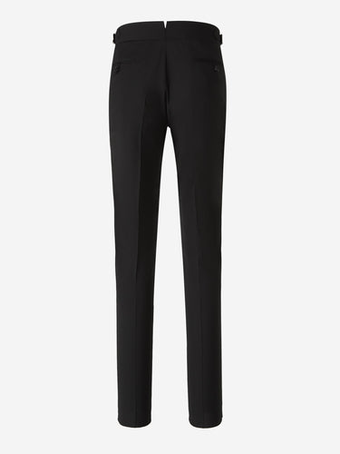 Scabal Hombre Barcelona Traje Formal Lana color Negro sku 311-000372 01 - Foto 7