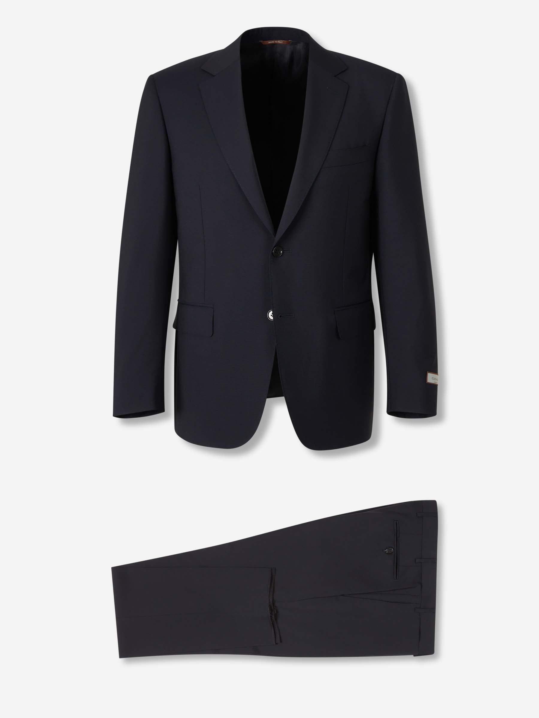 Canali Hombre Barcelona Traje Liso Recto color Azul Noche sku 311-000374 01 - Foto 1
