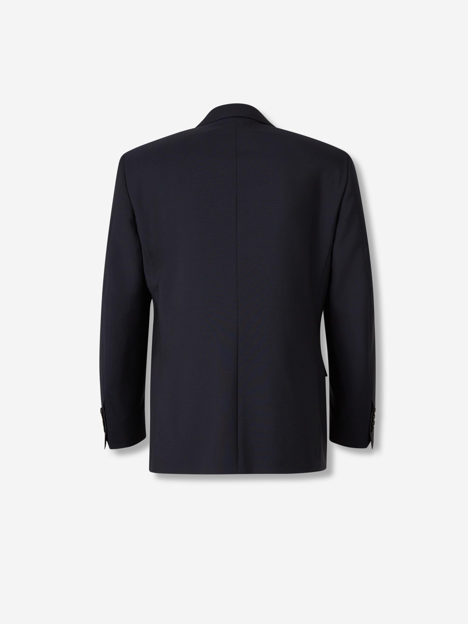 Canali Hombre Barcelona Traje Liso Recto color Azul Noche sku 311-000374 01 - Foto 2