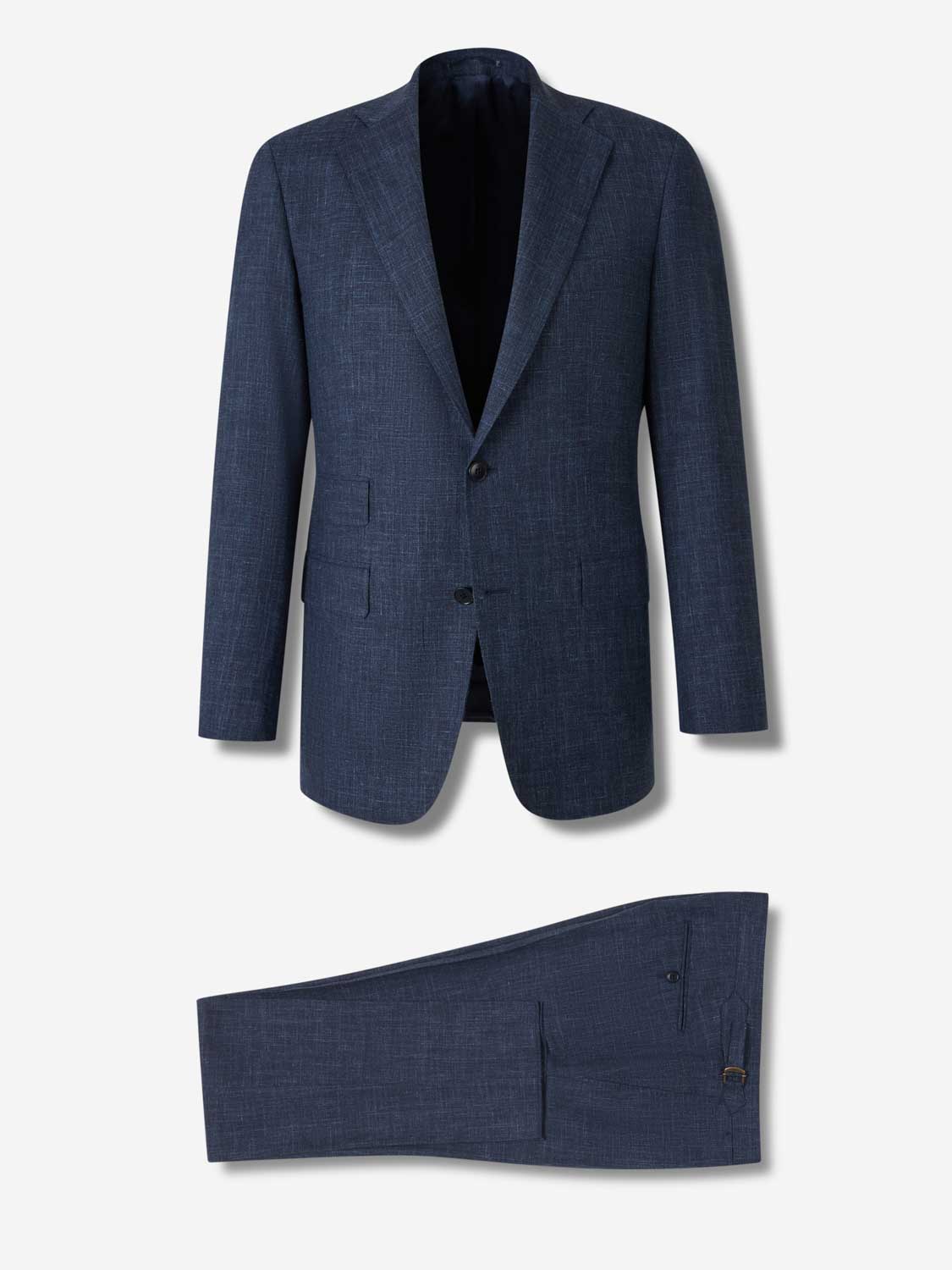 Atelier Munro Hombre Barcelona Traje Recto Lana color Azul Marino sku 311-000375 01 - Foto 2