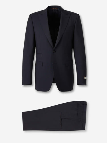 Canali Hombre Barcelona Traje Recto Lana color Azul Noche sku 311-000376 01 - Foto 1