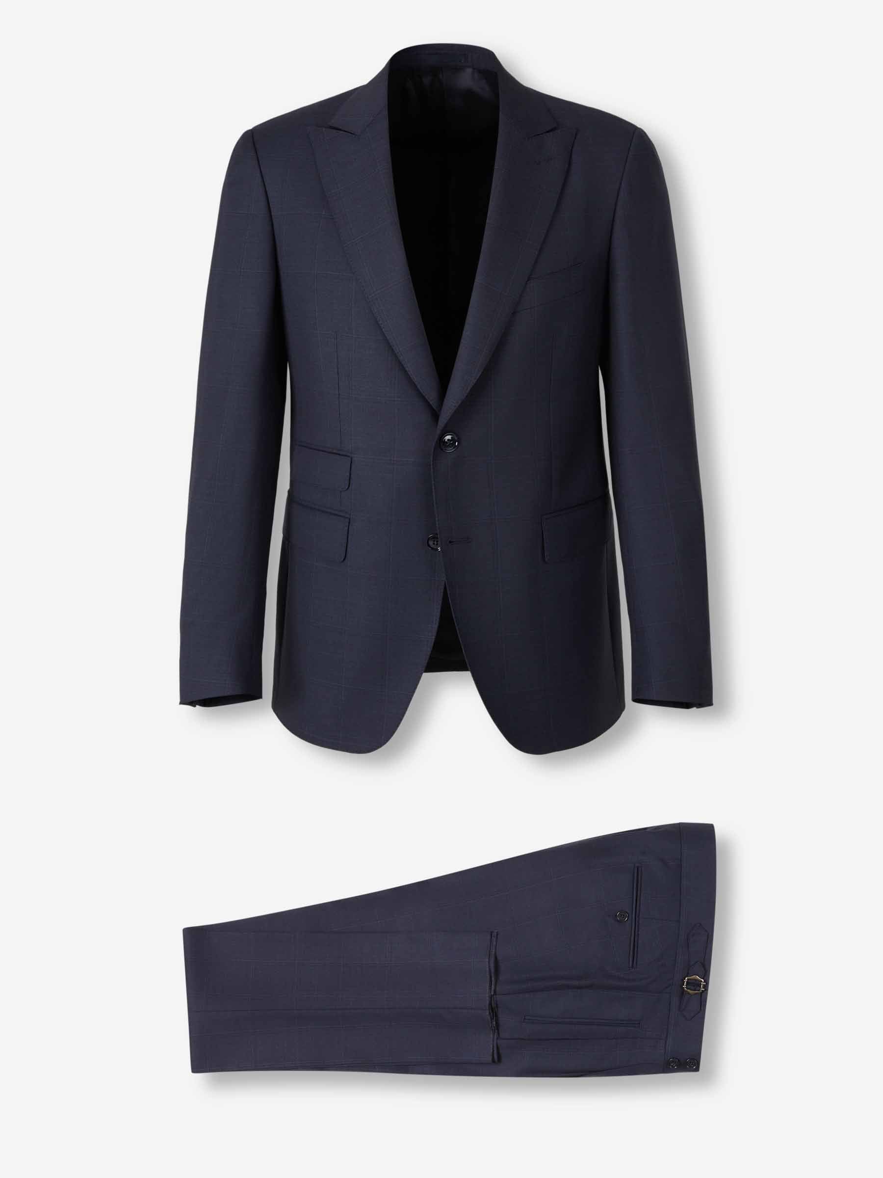 Straight Suit Wool
