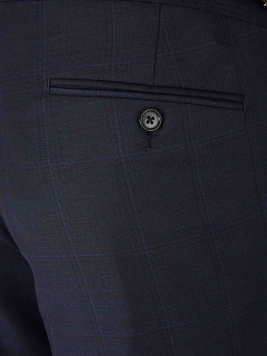 Scabal Hombre Barcelona Traje Recto Lana color Azul Noche sku 311-000377 01 - Foto 3