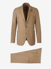 Lardini  Barcelona Traje Liso Algodón color 0408 sku 312-002788 02 - Foto 1