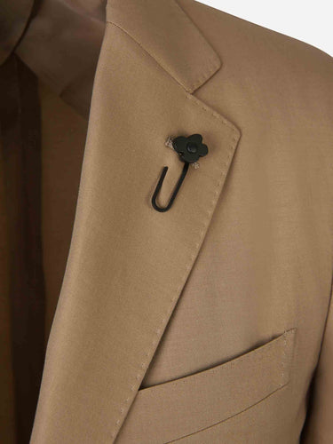 Lardini  Barcelona Traje Liso Algodón color 0408 sku 312-002788 02 - Foto 3