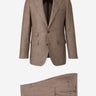Santa Eulalia Hombre Barcelona Traje Liso Lino color Marrón sku 312-002842 02 - Foto 1