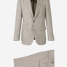 Santa Eulalia Hombre Barcelona Traje Liso Lino color Beige sku 312-002842 03 - Foto 1