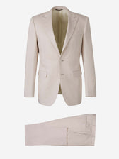 Canali Hombre Barcelona Traje Liso Piezas color Beige sku 312-002858 01 - Foto 1