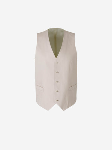 Canali Hombre Barcelona Traje Liso Piezas color Beige sku 312-002858 01 - Foto 6