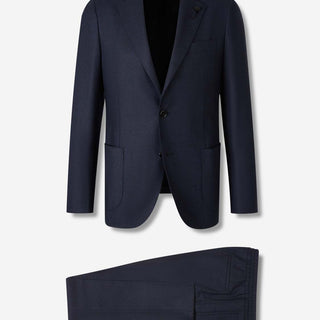 Lardini Hombre Barcelona Traje Recto Lana color Azul Marino sku 312-002872 01 - Foto 1