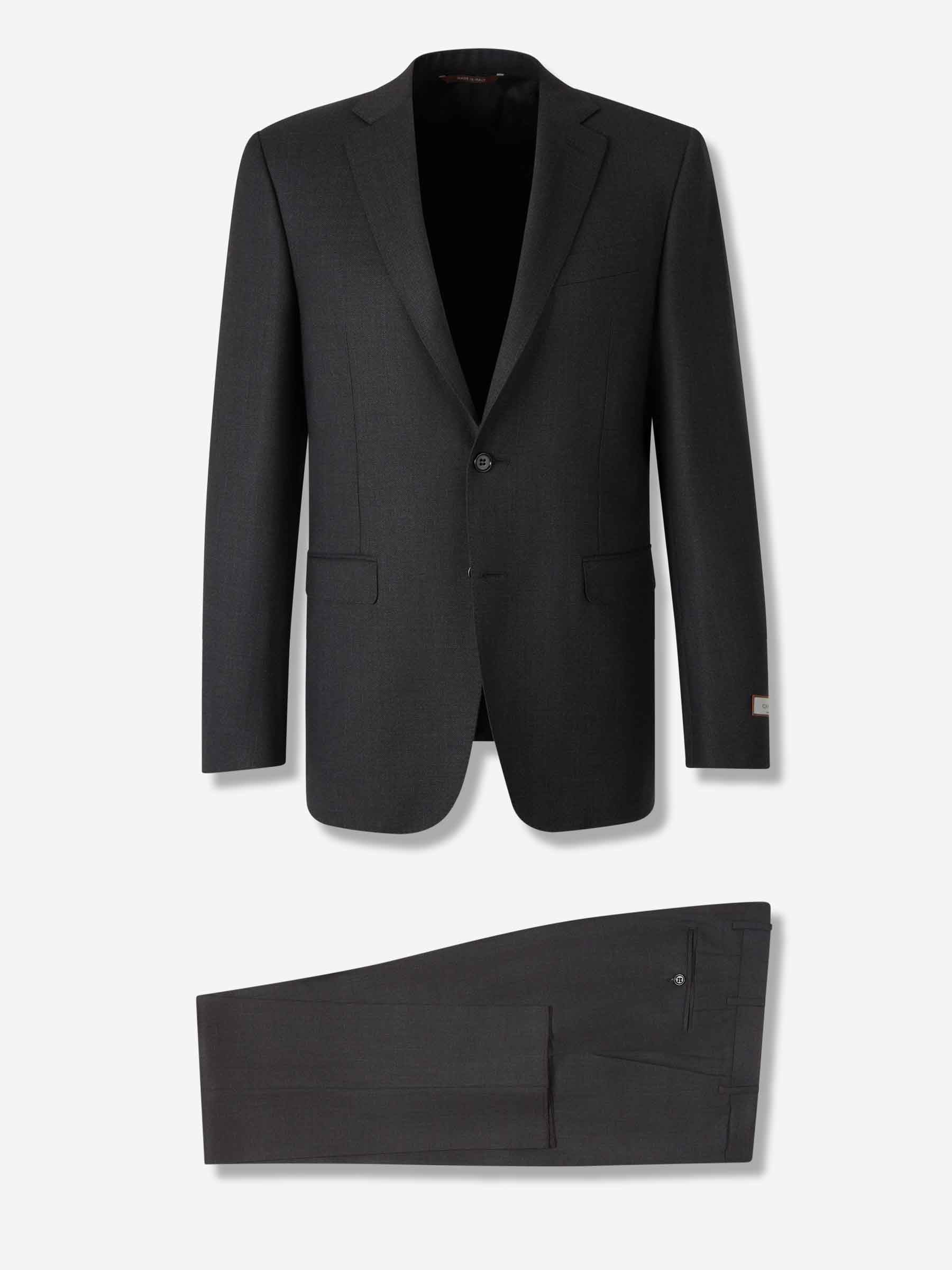Canali Hombre Barcelona Traje Recto Lana color Gris Antracita sku 312-002876 01 - Foto 1