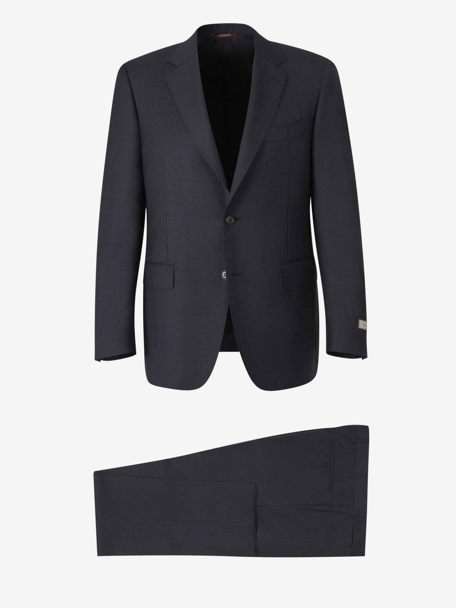 Canali Hombre Barcelona Traje Liso Lana color Gris Antracita sku 312-002877 01 - Foto 1