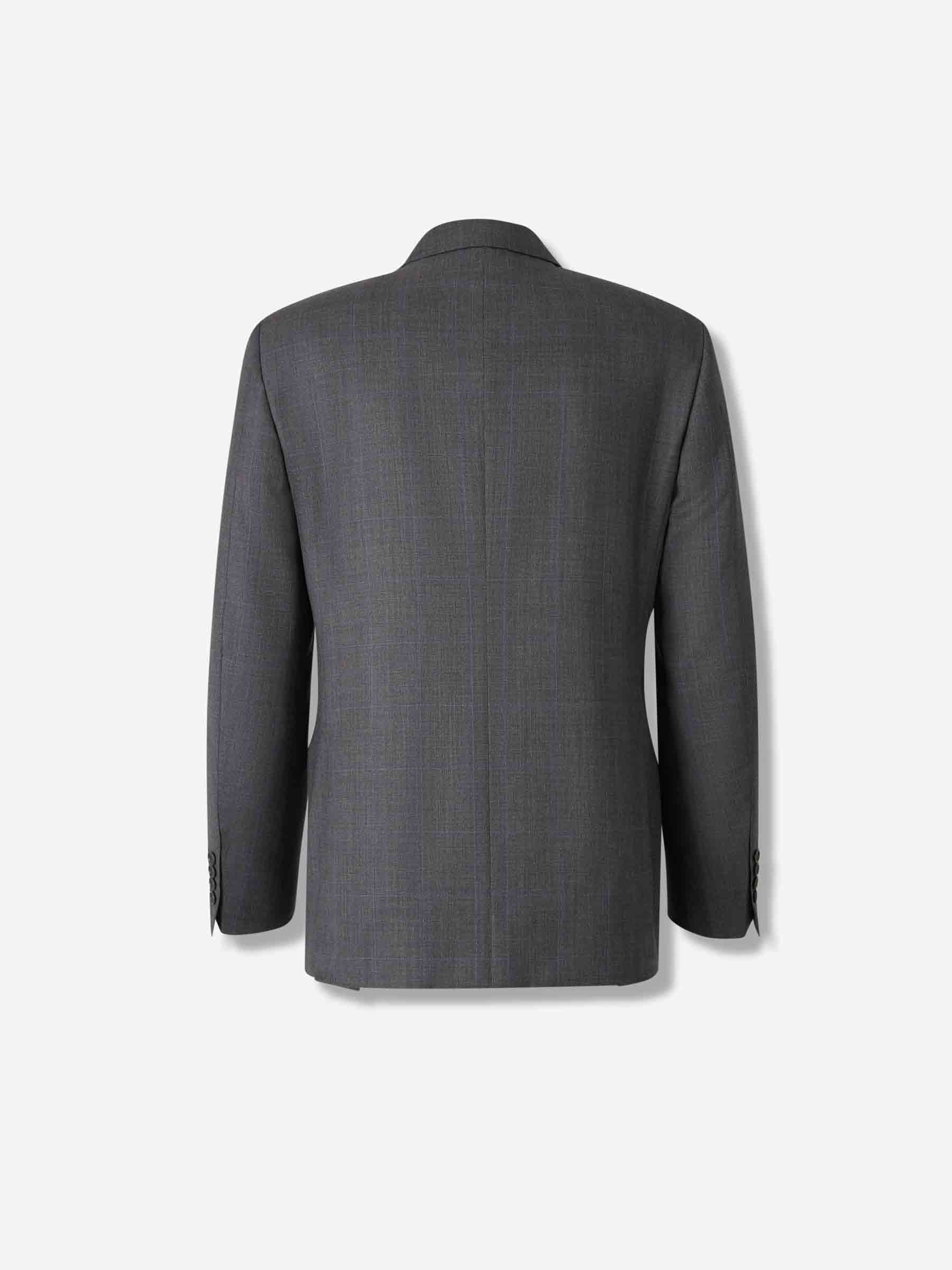 Canali Hombre Barcelona Traje Recto Lana color Gris Oscuro sku 312-002879 01 - Foto 2