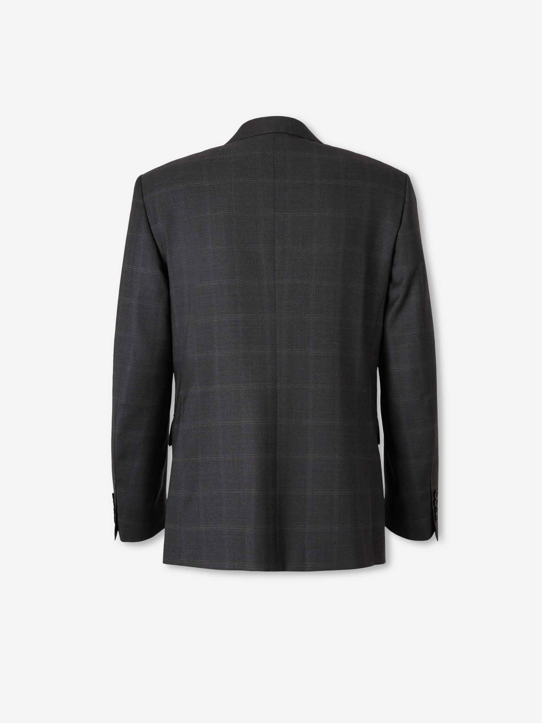 Canali Hombre Barcelona Traje Recto Cuadros color Gris Antracita sku 312-002882 01 - Foto 2