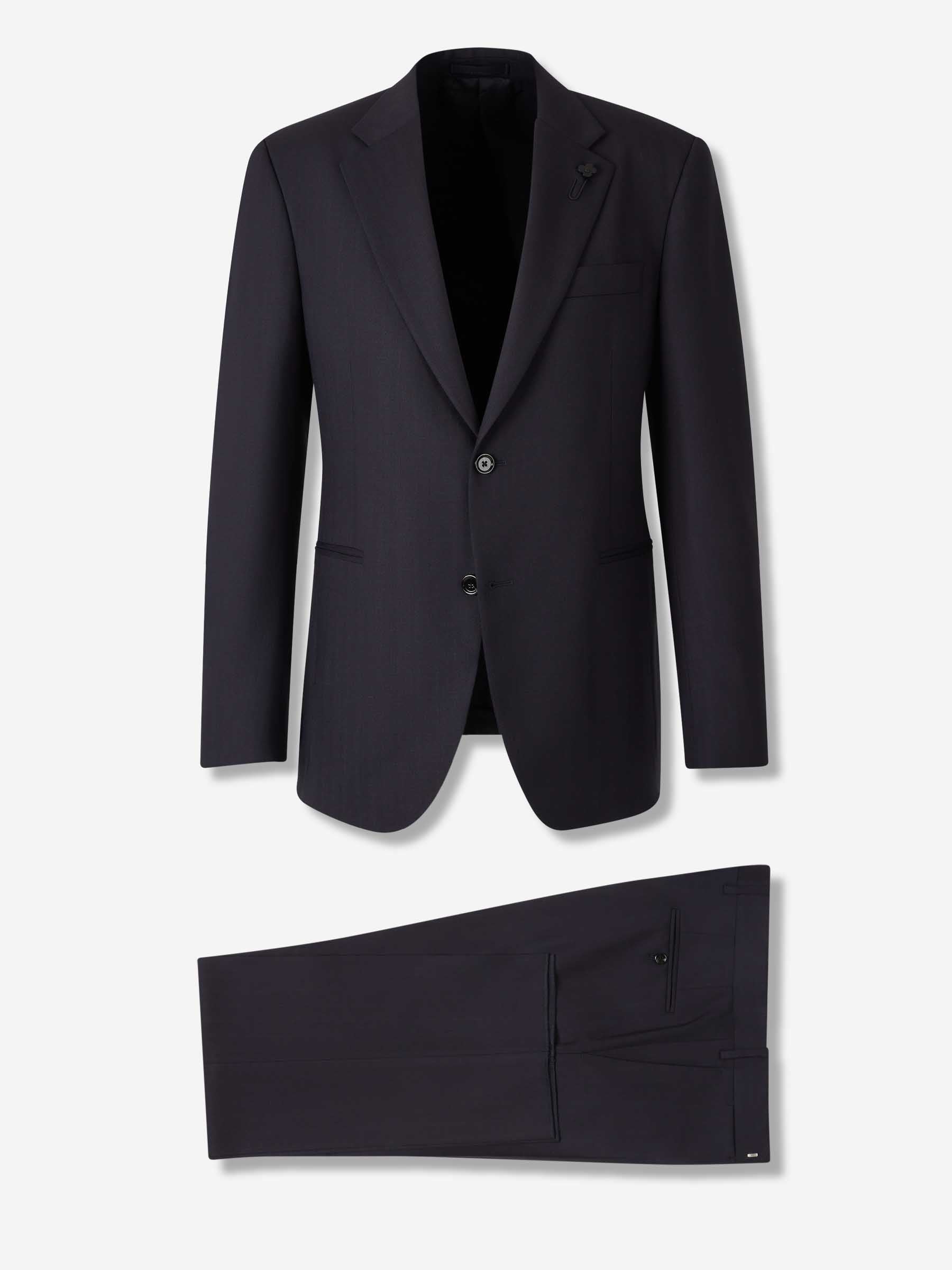 Lardini Hombre Barcelona Traje Recto Lana color Gris Antracita sku 312-002887 01 - Foto 1