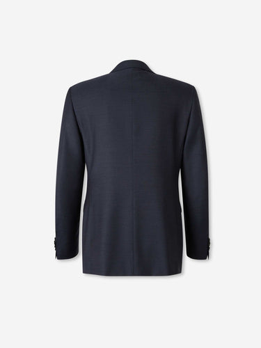 Canali Hombre Barcelona Traje Recto Lana color Azul Noche sku 312-002903 01 - Foto 2