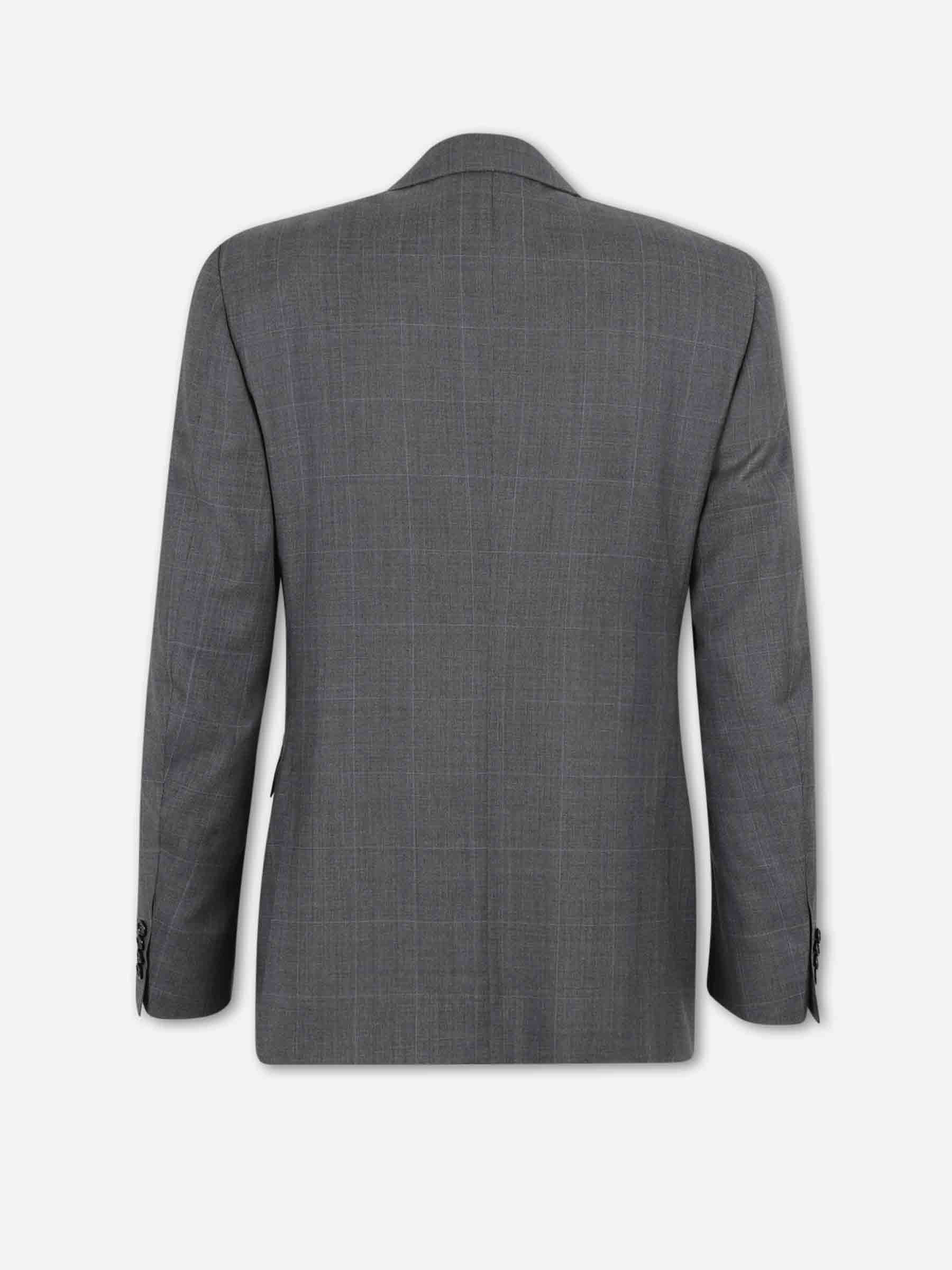 Canali Hombre Barcelona Traje Recto Lana color Gris Oscuro sku 312-002908 01 - Foto 2