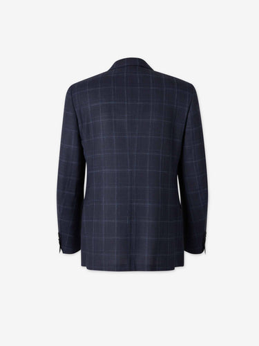 Canali Hombre Barcelona Traje Recto Lana color Azul Noche sku 312-002911 01 - Foto 2