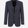 Canali Hombre Barcelona Traje recto en tejido texturizado de corte contemporáneo color Azul Marino sku 312-002913 02 - Foto 1