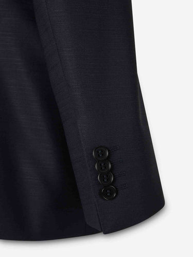 Canali Hombre Barcelona Traje Recto Lana color Azul Noche sku 312-002915 01 - Foto 4