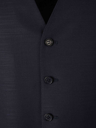 Canali Hombre Barcelona Traje Recto Lana color Azul Noche sku 312-002915 01 - Foto 7