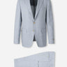 Canali Hombre Barcelona Traje Recto Lino color Azul Celeste sku 312-002917 01 - Foto 1