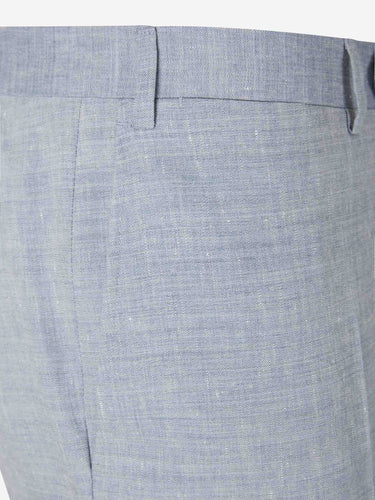Canali Hombre Barcelona Traje Recto Lino color Azul Celeste sku 312-002917 01 - Foto 7