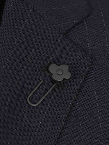Lardini Hombre Barcelona Traje Recto Lana color Azul Noche sku 312-002918 01 - Foto 4