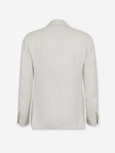 Lardini Hombre Barcelona Traje Recto Lana color Crema sku 312-002919 01 - Foto 2