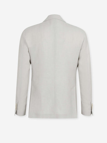 Lardini Mujer Barcelona Traje Recto Lana color Beige sku 312-002920 01 - Foto 2