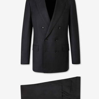 Tom Ford Hombre Barcelona Traje Cruzado Lana color Gris Antracita sku 312-002925 01 - Foto 1