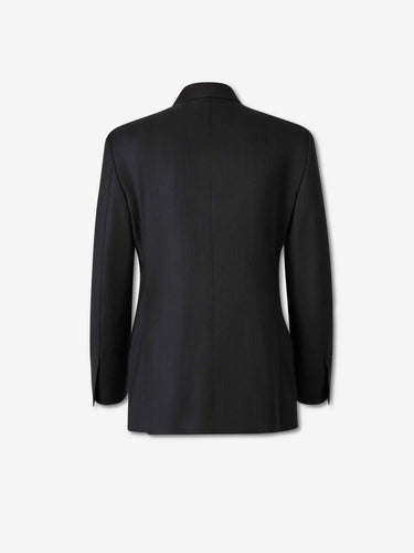 Tom Ford Hombre Barcelona Traje Cruzado Lana color Gris Antracita sku 312-002925 01 - Foto 2