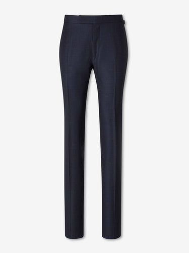Tom Ford Hombre Barcelona Traje Recto Lana color Azul Noche sku 312-002926 01 - Foto 5