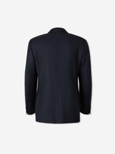 Canali Hombre Barcelona Traje Recto Lana color Azul Marino sku 312-002933 01 - Foto 2