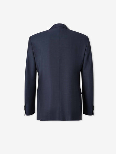 Canali Hombre Barcelona Traje Recto Lana color Azul Marino sku 312-002934 01 - Foto 2